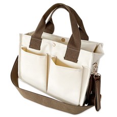 홈담 기저귀 캔버스 에코 이너백, 아이보리