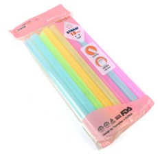 제이에이치 버블티빨대 15P 일회용빨대, 1세트, 15개