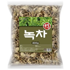 엄마애손 국내산 뉴 말린 녹차 잎, 400g, 1개
