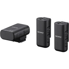 SONY(소니) 카메라용 마이크 무선 마이크(마이크×2+리시버+충전 케이스)