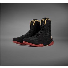 Venum-04958 컨텐더 남녀공용 하이탑 복싱화 블랙/골드/레드 - 사이즈 7 (미국 기준) 143598