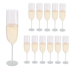 생활을그리다 플라스틱 일회용 샴페인잔, 150ml, 12개