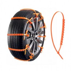 세렌디 일회용 케이블타이 긴급 스노우체인 1P, 단품