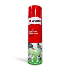 油工廠 WURTH 超潤 2040 含PTFE 0890 085 500 035 公司貨 500ml, 1個