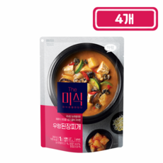 더미식 우렁 된장찌개, 350g, 4개