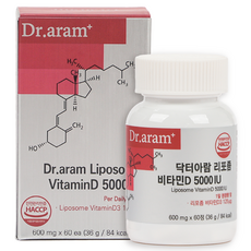 닥터아람 리포좀 비타민D 5000 IU, 60정, 1개
