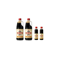 샘표 진간장 금F3 (1.7L+500ml) x 2세트, 2.2L