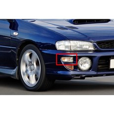 台灣之光 出清速霸陸 SUBARU GC8 WRX IMPREZA 硬皮鯊 98 99 00年晶鑽保桿燈附燈泡燈座, 駕駛座邊