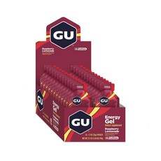 GU ENERGY 凝膠 覆盆莓 檸檬水 24入, 1個, 768g