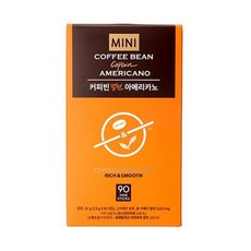 커피빈 캡틴 아메리카노 미니 0.9g 90개입, 900mg, 1개