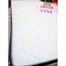Nick小窩 5尺雙人獨立筒可攜式床墊，厚度10cm，台灣製造，飯店指定款, 詳見包裝