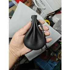 鹿皮文玩掌袋 手工縫製