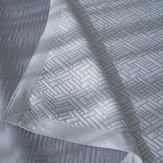 오로라 냉감 여름 침대 패드, 그레이