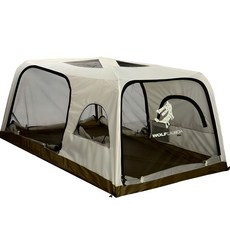 WOLFLAUNCH SUV車用帳篷 XL, 米色, 2人