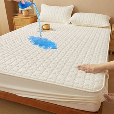방수 누빔 매트리스 커버 침대커버사계절 공용