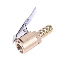 셀렉트템 타이어 공기주입기 8mm 삽입형 에어척 에어구찌 집게, 골드, 2개