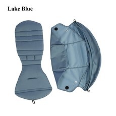 활동형휠체어 가정용휠체어 ° 유모차 액세서리 캐노피 커버 시트 쿠션 요요 유모차 차양 : 패브릭 매트리스, [12] lake blue, 1개