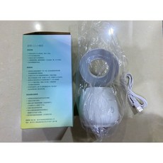 喜閱 LED小檯燈 三檔調光手機支架 內置充電電池 臥室書房裝飾, White