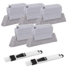 테일스타 완벽한 창문 틈새청소 창틀 청소 틈새 브러쉬 솔 세트, 청소용품, 1세트