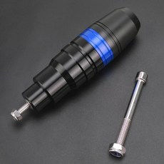 오토바이 낙하 보호 배기 슬라이더 크래시 패드, 1개, 20. B-Blue