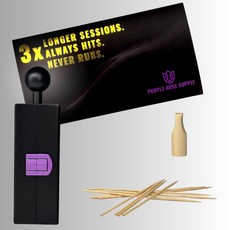 Purple Rose Supply Packer - 2-4g 개인용 세션 3배 연장 고르지 않은 화상 없음 쉬운 사용 내구성 및 신뢰할 수 있는 디자인