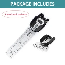 무선 전기 헤지 트리머 교체 가능한 액세서리 가정용 관목 잡초 모어 정원 도구, 1 Set Balde, 03 1 Set Balde