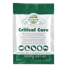 제이펫 옥스보우 크리티컬 케어 소동물 보조영양 회복식 처방식 36g 소화건강 헤어볼예방 spet 각종 사은품이 수두룩~~~!, 1개