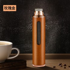 防掉菸灰菸嘴便攜迷你菸灰缸不掉菸灰抽菸神器車載隨身懶人煙嘴, 1個, 玫瑰金(彩盒包裝):H015