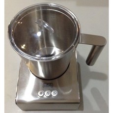 平安 喬尼亞 Junior 電動奶泡器 不鏽鋼杯款 ju2102，輕鬆製作綿密奶泡，享受專業級咖啡體驗, ST白鐵, JU2102