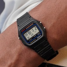 카시오 남자 전자시계 군인 군대 군용 방수 W-59-1V