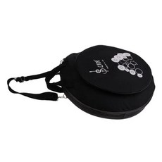 드러머 심벌즈 부품용 내구성이 뛰어난 정리함 어깨 휴대용 가방 블랙, 1개