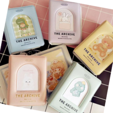 인생네컷 3인치 미니앨범 포켓 포카 사진보관함 포카첩 C타입, 베이지