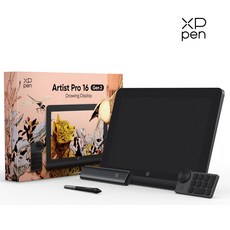 (당일발송 8종사은품증정) 엑스피펜 아티스트 Pro 16(2세대) 액정타블렛 24개월 A/S, 블랙, 아티스트프로 16 2세대