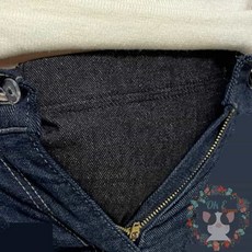 옥이드림 바지 확장 연장 벨트 흑청 뱃살커버 임산부바지확장 임산부청바지