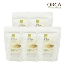 [올가] ORGA 유기농 생쌀가루(350g) x 5봉, 350g, 유기농 생 쌀가루(350g) x 5봉