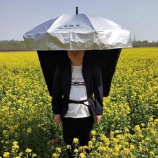 슈버 배낭 암막 우산 차광 자외선차단 핸즈프리 양산 야외 굽힌 허리 편안함 가림 업그레이드 없음