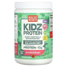 헬시하이츠 키즈프로틴 2세이상 어린이 딸기맛 250g HLH-00833