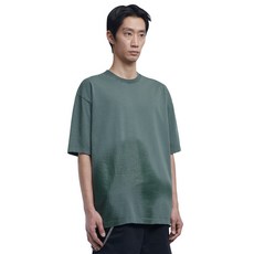 [노매뉴얼] RISING SYMBOL T-SHIRT - [헌터] GREEN