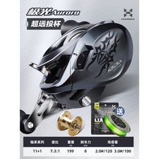 哈斯達 極光 Aurora 雷強 小烏龜水滴輪, 極光金屬版超遠投線杯水滴輪,其他 左手型