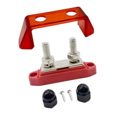 버스바 전력 분배 블록 해양 터미널 보트 차량 태양광 시스템 연결용, 1. M8 Red, 기본