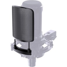 세이렌 미니 쇼크 마운트를 위한 맞춤 제작 2026년 진동 방지 서스펜션 탄성 마운트 홀더 클립 마이크 스탠드와 호환 가능, AT2020 Windscreen