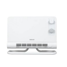 HERAN 禾聯 陶瓷電暖器 浴室居臥兩用 壁掛直立 快速升溫 三段調溫 銀離子抗菌, 白色, HPH-12CS010