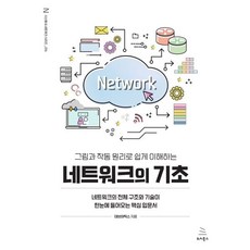 그림과 작동 원리로 쉽게 이해하는 네트워크의 기초:네트워크의 전체 구조와 기술이 한눈에 들어오는 핵심 입문서, 그림과 작동 원리로 쉽게 이해하는 네트워크의 기초, 데브아틱스(저), 위키북스, 데브아틱스 저