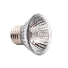 50W爬蟲加熱燈泡，模擬自然陽光，促進新陳代謝，舒適棲息環境, 1個, 加熱杯燈25W