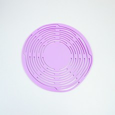 실리콘 와인백 휴대용 보틀 텀블러 커피 캐리어 그물망, 1개, 연보라