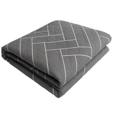 사라사라 헤링본 극세사 전기매트, 싱글 (90 x 183 cm)