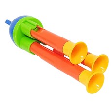 기차경적 소리내는 음악놀이 어린이 휘슬 유치원교구 오감발달 연주회용 유아실내놀이, 혼합색상, 1개