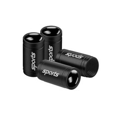 금속 자동차 휠 타이어 밸브 캡 스템 커버, 5. ms- Mercedes-black, 1개