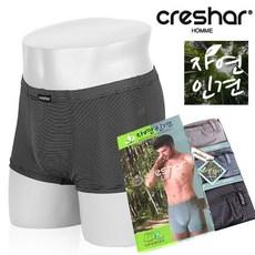 크레샤르 쿨 인견 남성 드로 팬티 3매입 3102