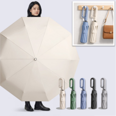 일상HO감 4세대 초대형 장우산 보다 큰 3단우산 여행 등산 카라비너 골프우산